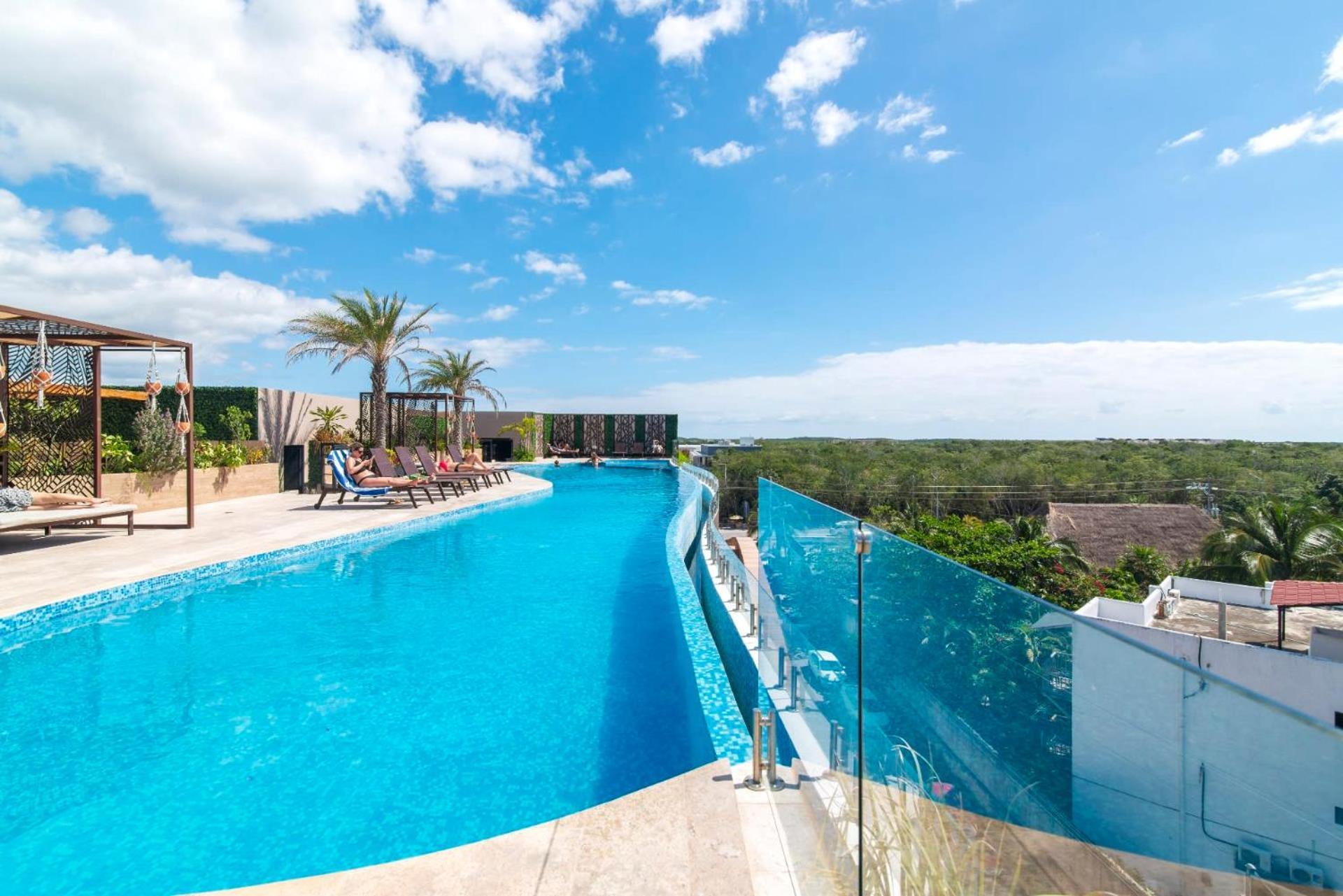 Serenity In The Sky - Studio With Rooftop And Plunge Pool Apartment Tulum Exterior photo